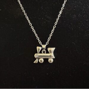 Effy Silver Train Pendant Necklace